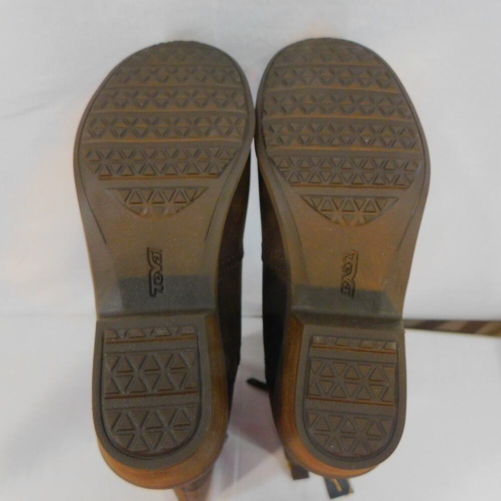 Teva Anaya Chelsea Tall Waterproof Leather Boots Women's Size 7.5 - Picture 10 of 12